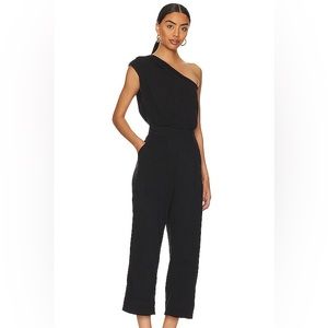 NWT Free People Black Avery Jumpsuit